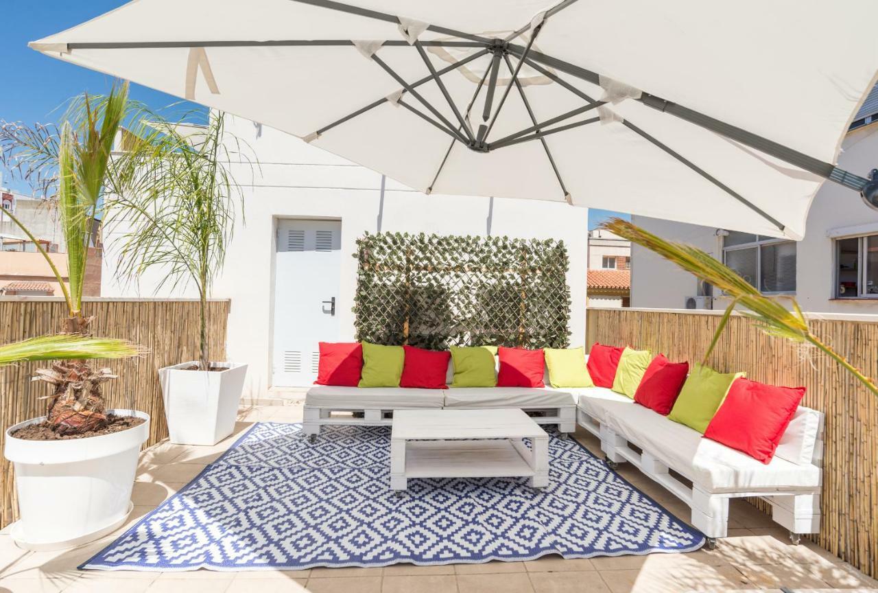 Ma1A-Apt With Rooftops With Palms Close To Old Town Μάλαγα Εξωτερικό φωτογραφία